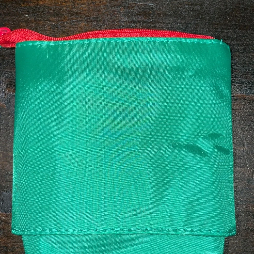 Thirty-One Fa La La‎ Llama Hide & Peek Holiday Christmas Pouch